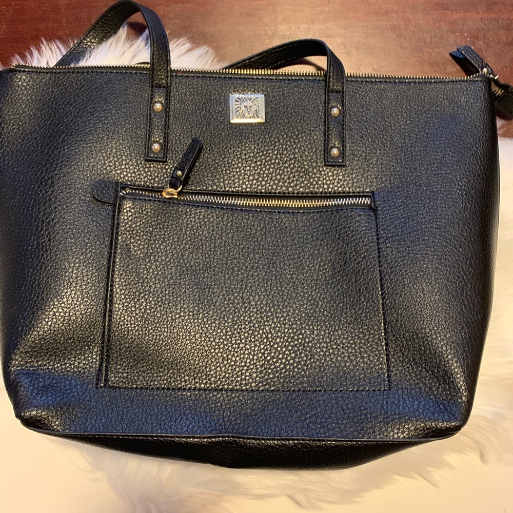 Anne Klein Black Tote